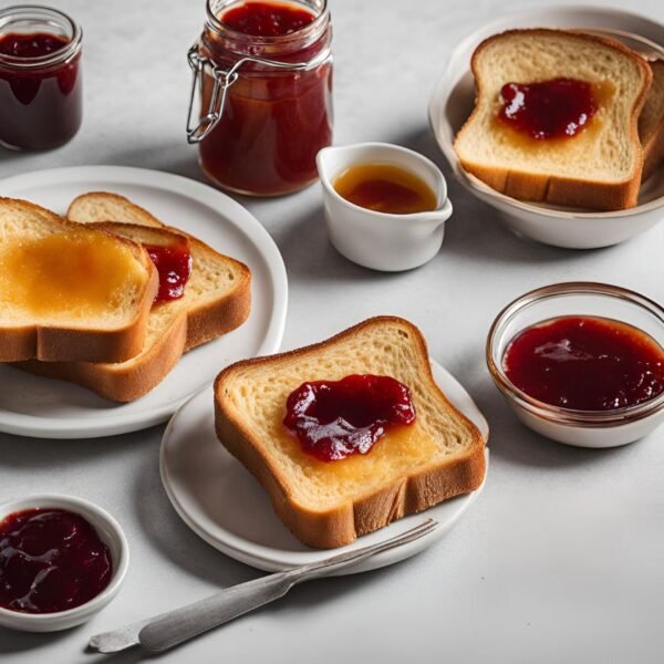 Butter Toast with Jam
